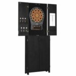 Valley Billiards Other Furniture Dartboard Cabinet Onyx