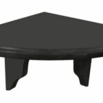 Valley Billiards Other Furniture Heritage Corner Shelf Graphite